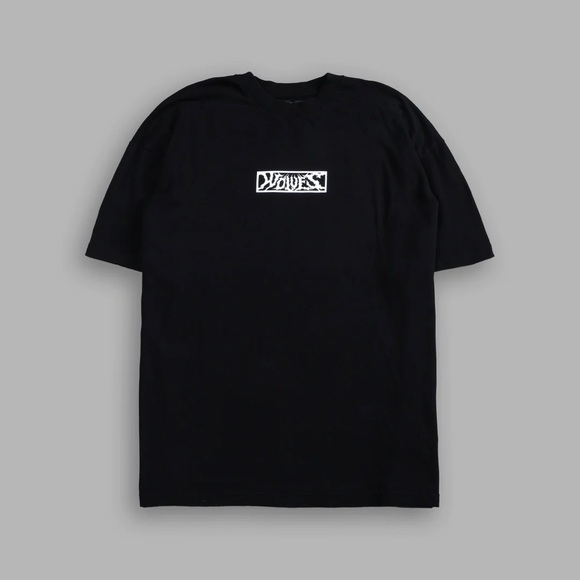 SPIDER IN THE NIGHT "PREMIUM" OVERSIZED TEE IN BLACK - Picture 2 of 4